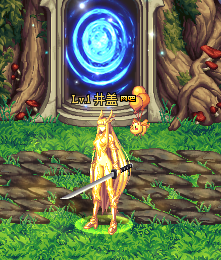 金光闪闪皮肤-女鬼剑